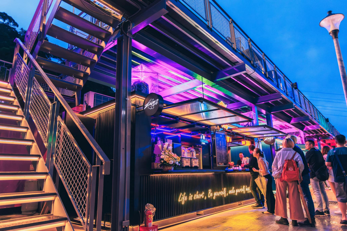 北市河濱單車小旅行正夯：美堤堤壁彩繪、關渡恐龍樂園、夕陽貨櫃市集全攻略