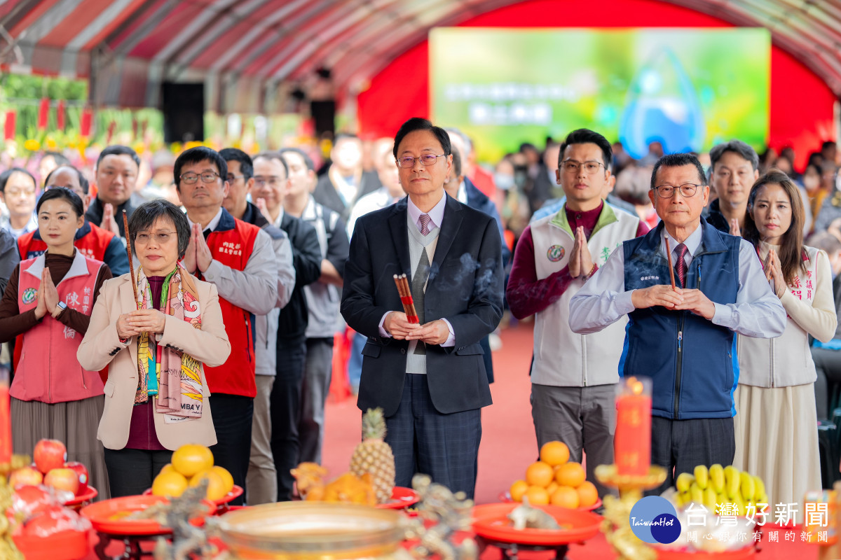 張市長參香祈福。