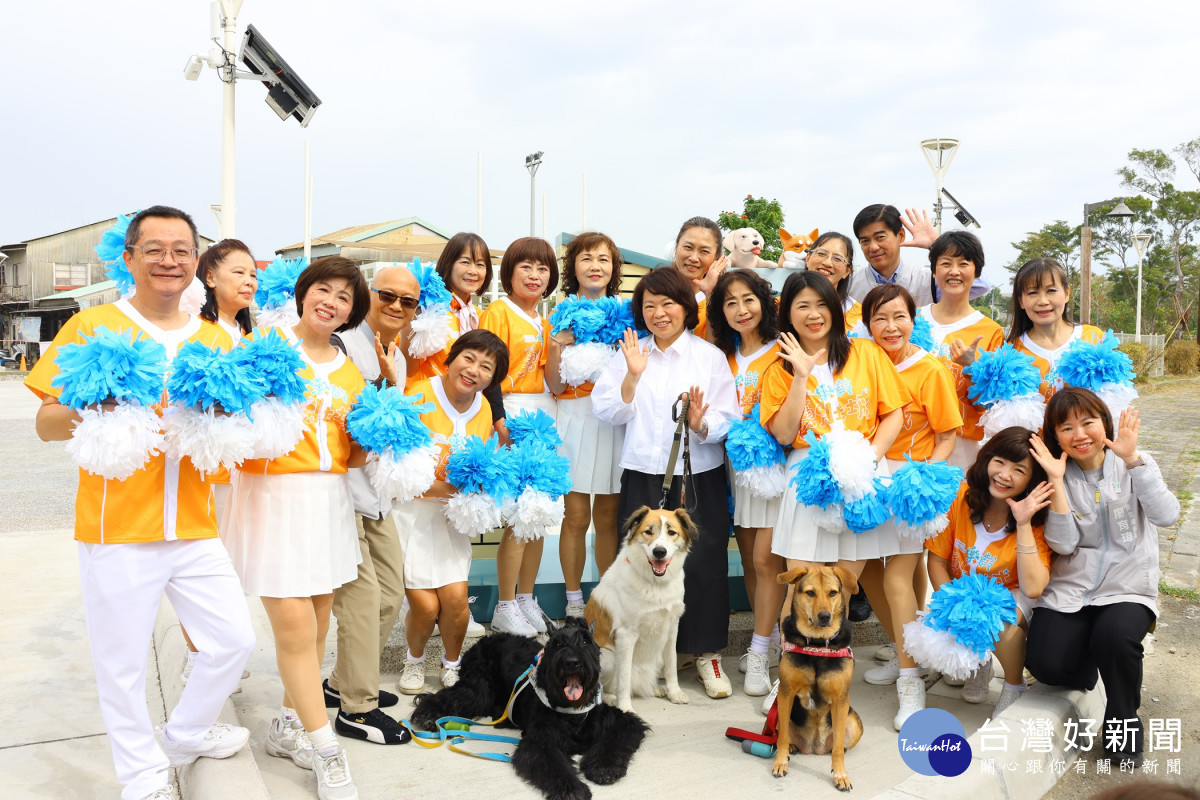嘉義市長北香湖公園「樂齡健康訓練場」正式啟用/嘉義市府提供