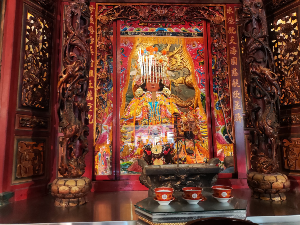 百年大修復圓滿完成，彰化縣定古蹟南瑤宮重修入火安座盛大登場。圖／記者鄧富珍攝