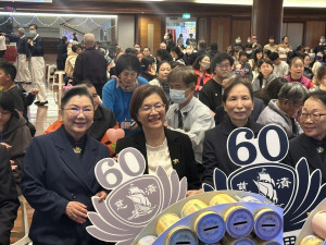 一桌團圓飯的力量，彰化慈濟歲末圍爐翻轉人生。圖／慈濟提供