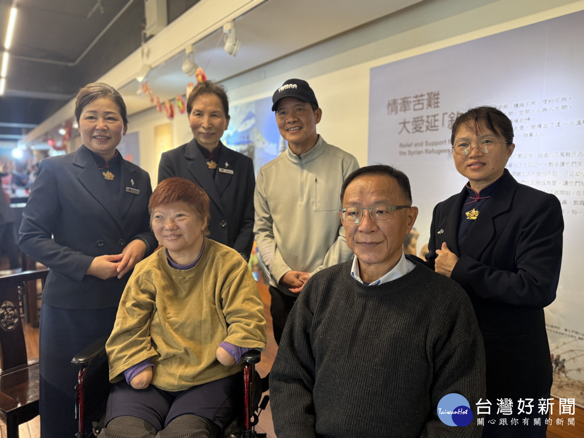 一桌團圓飯的力量，彰化慈濟歲末圍爐翻轉人生。圖／記者鄧富珍攝