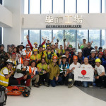 橋繩索救援菁英賽第二日於南投半山夢工廠進行。（樹德半山夢工廠提供）