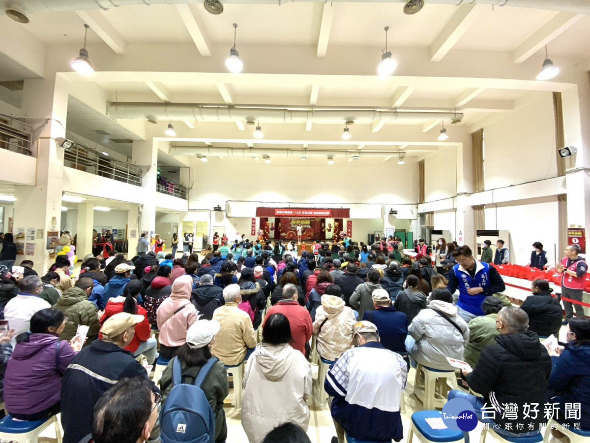 115年寒冬送暖愛心關懷活動現場。<br />
<br />
