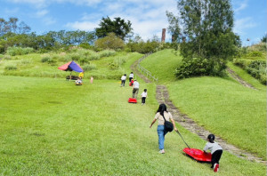 福德坑滑草場（圖／台北市政府提供）