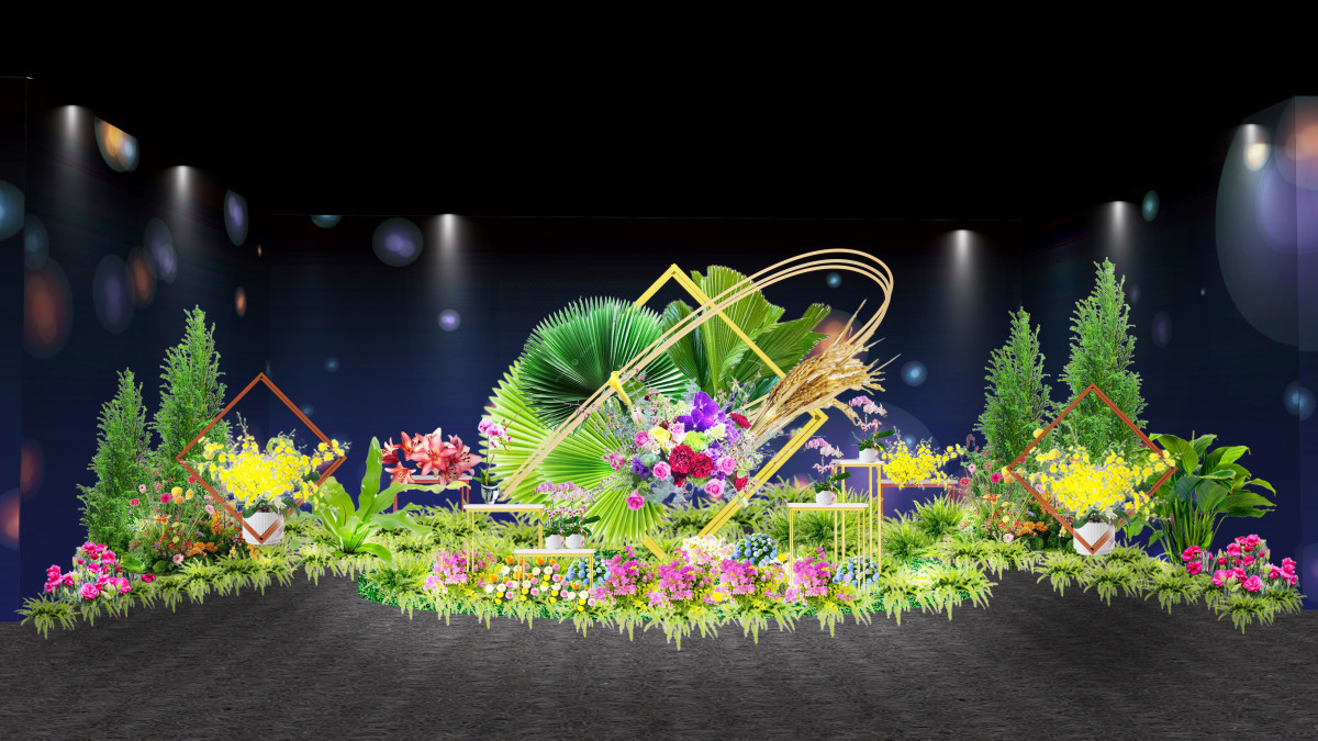 走春第一品牌邁入20年！「花在彰化」春節溪州公園登場。圖／彰化縣政府提供