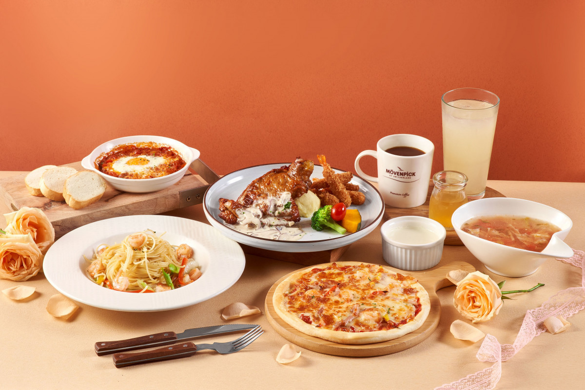 尖牙義式廚房推出「義起幸福久久」雙人六品套餐。