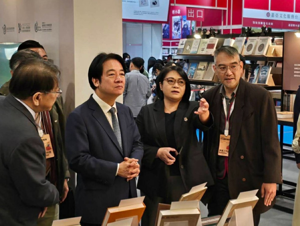 圖說：賴清德總統蒞臨臺灣原住民族館 C620展區