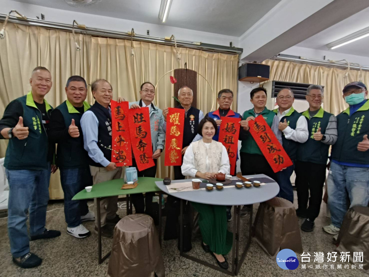 安平開台天后宮「旺馬奔騰 躍馬展藝」　 2/7迎春送春聯、賞茶趣