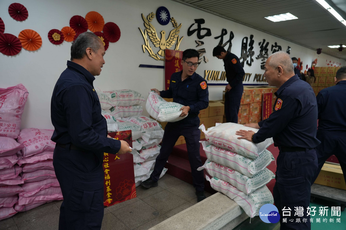 愛心直送到家戶　雲警攜手各界關懷弱勢