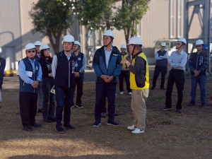 現場介紹廚餘厭氧發酵產氣發電系統