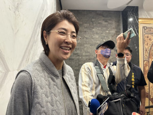 許縣長積極推動南投縣能自行處理垃圾問題。（記者扶小萍攝）