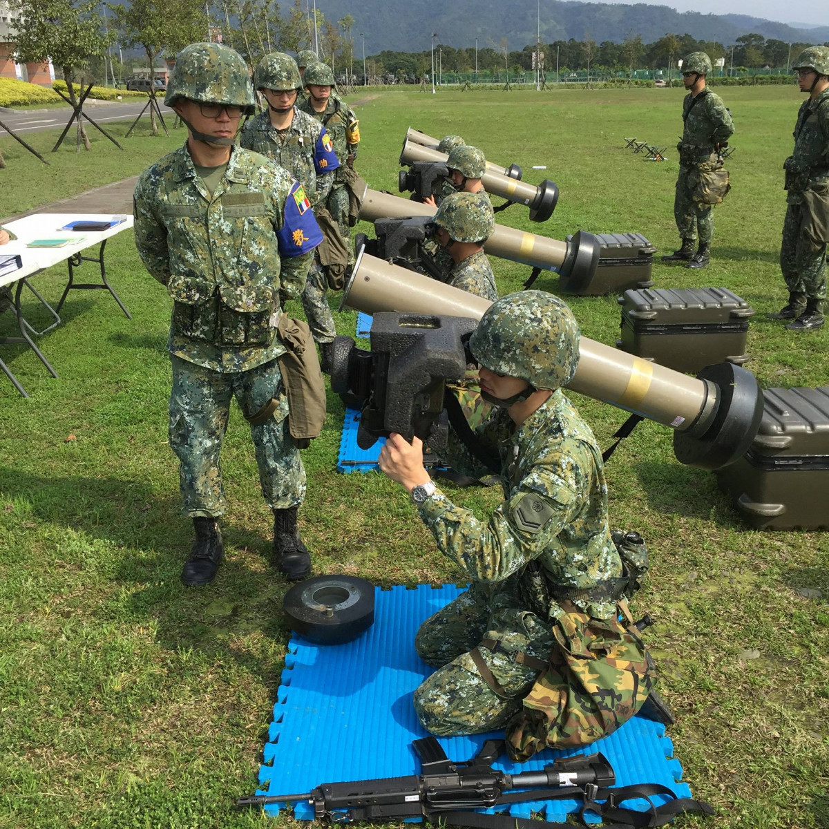 陸軍進行標槍飛彈實作訓練。（圖／資料照片，圖源：翻攝自中華民國陸軍Facebook）