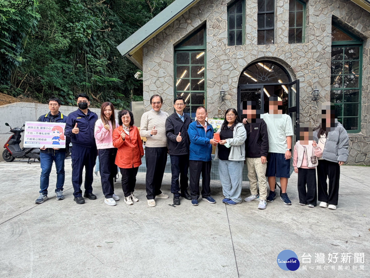 新莊警攜手善心人士寒冬送暖　讓院童、弱勢家庭過個好年