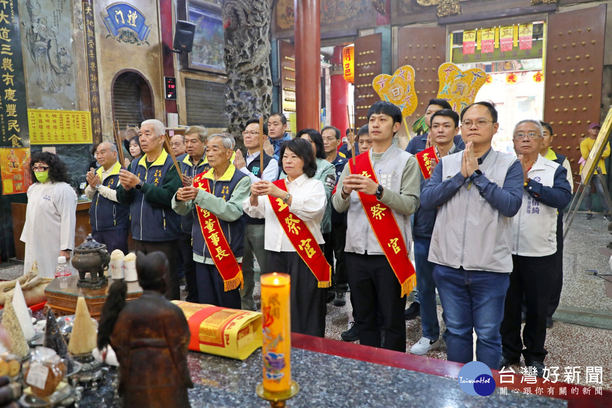 嘉邑祀典大天宮今天舉行丙午年迎春平安祭典／嘉義市府提供