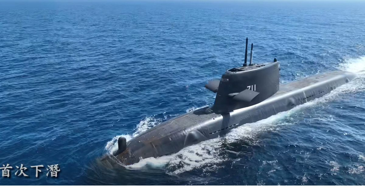 別再唱衰！海鯤號測試紀錄影片公開　賴清德喊話全民支持國防發展