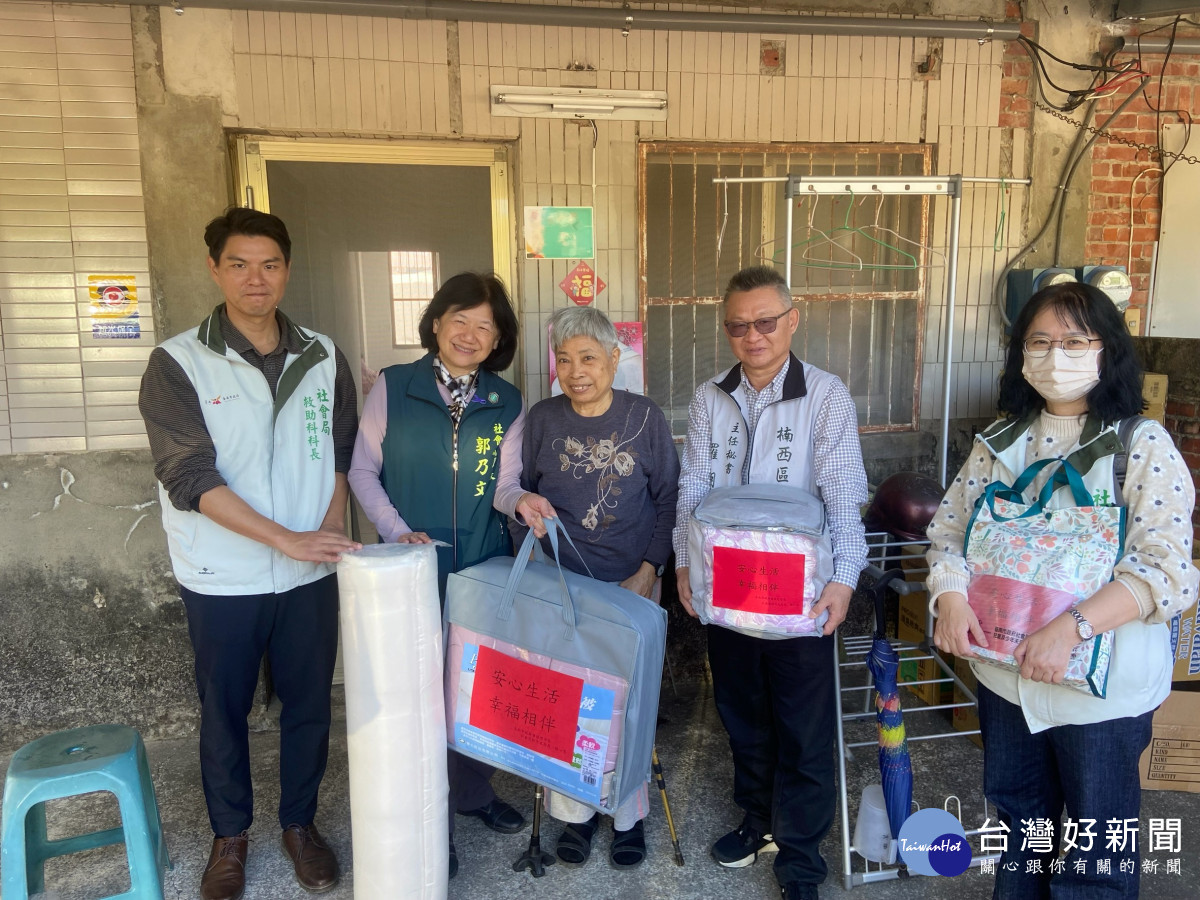 南市府持續關懷楠西地震安置戶　歲末慰訪點亮安居希望