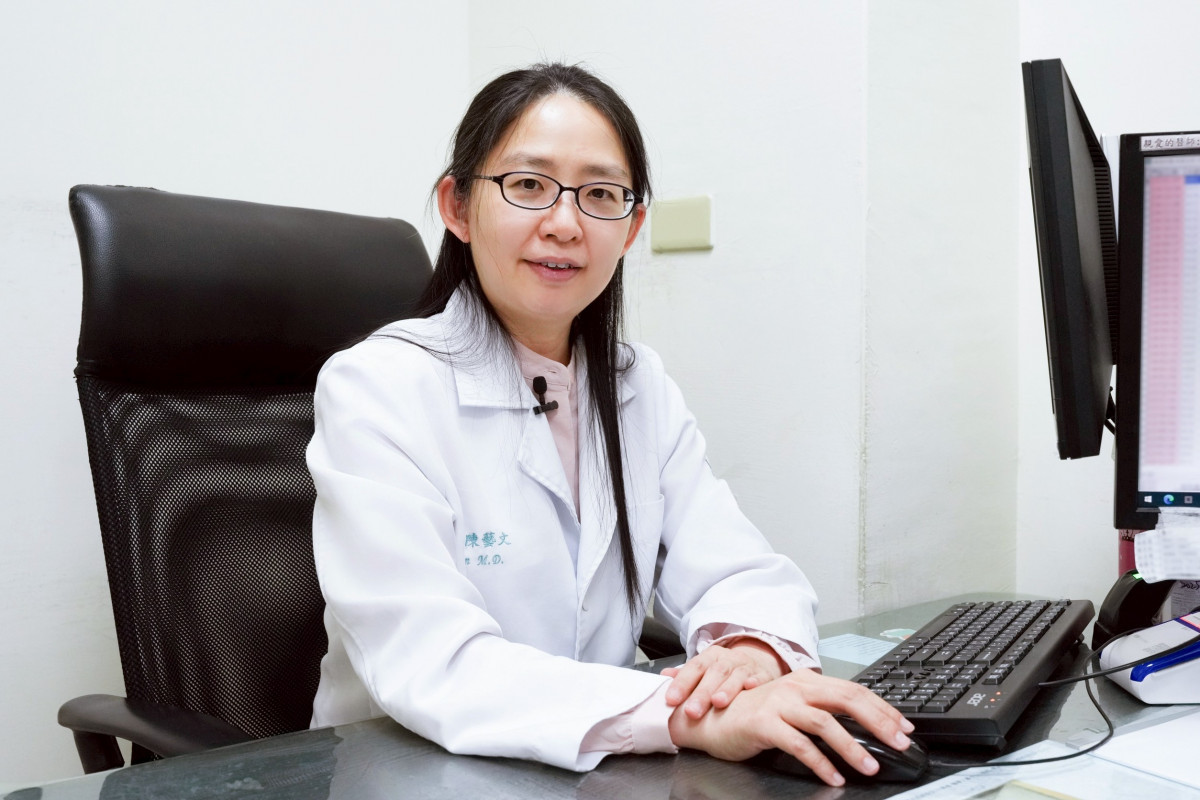 陳藝文副主任提醒以穴道及茶飲保養，內外兼顧守護雙眼健康