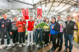 114年桃園果菜市場交易量逾2萬公噸，交易總額近7億元。