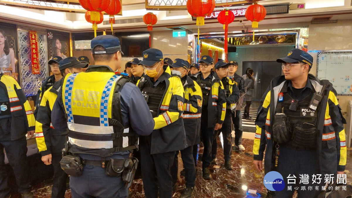 桃警加強重要節日安全維護工作雷霆出擊，強力執法保障民眾歡度春節假期。