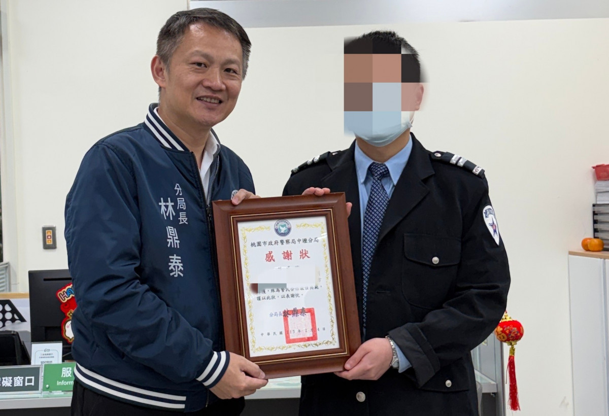 青埔保全鷹眼識破車手　中壢警火速逮人保住血汗錢