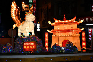 古城燈海迎新春，彰化「半線慶典之都」系列活動璀璨啟動。圖／彰化市公所提供