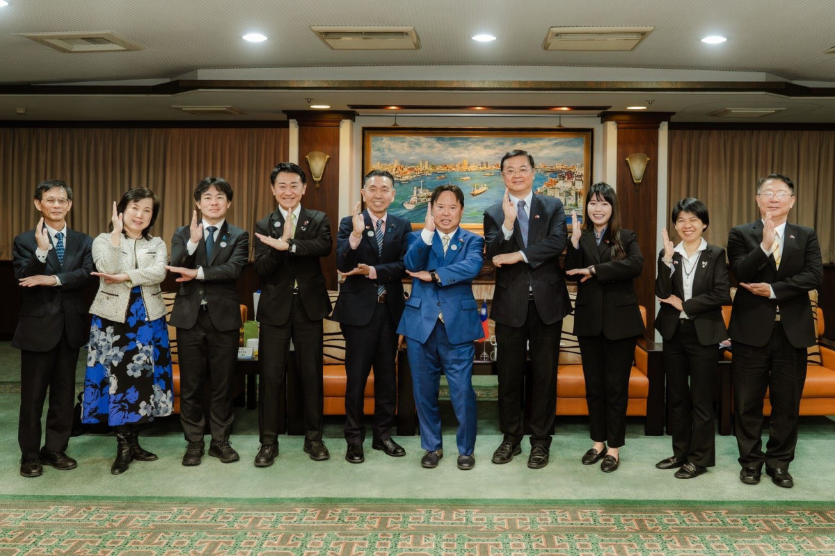 「蠟筆小新」故鄉埼玉日台友好議員聯盟訪高市　聚焦智慧城市治理與防災經驗