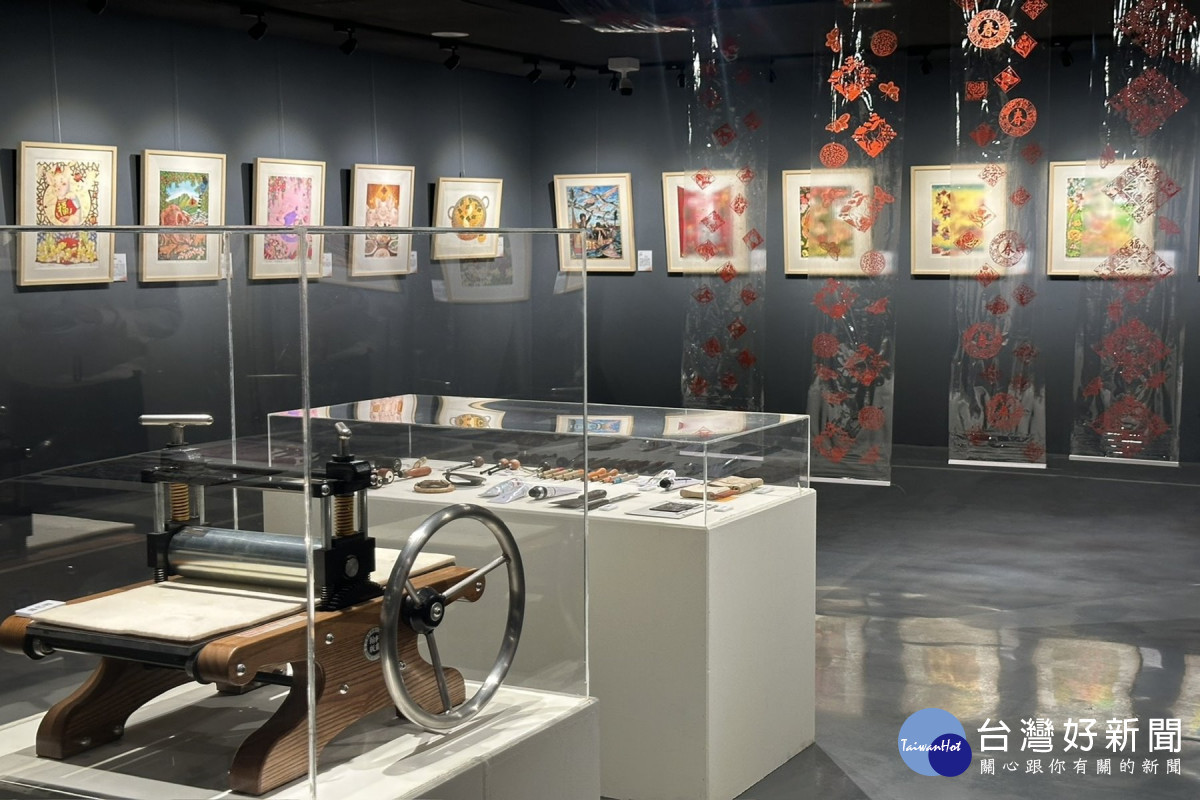 福馬瀛新春　新營文化中心辦十二生肖版印年畫展