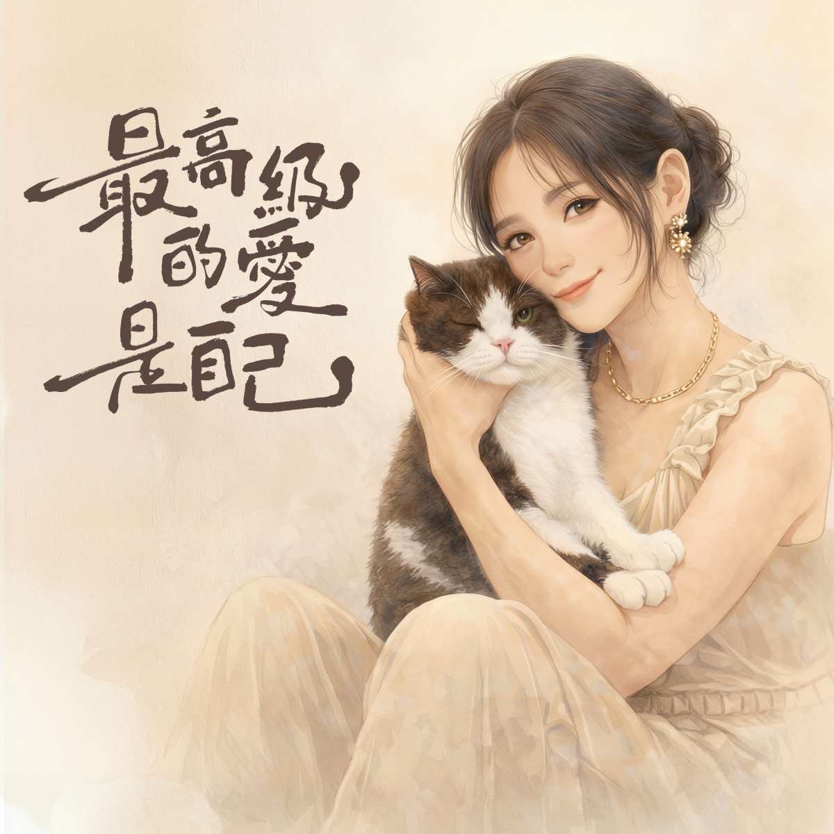 原創專輯主打「最高級的愛是自己」。圖/張童童 提供