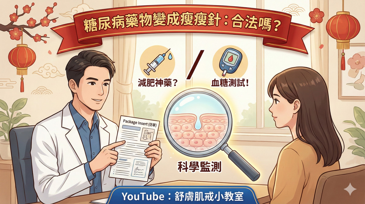 過年吃太好，打「瘦瘦針」違法嗎？　醫師揭祕「斜槓老藥」的5大安全關