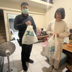 楊梅警春節急難紓困送溫暖，關懷弱勢族群。