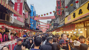 2026台北迪化街年貨大街街景。（圖／資料照片，圖源：台灣好新聞編輯部拍攝）