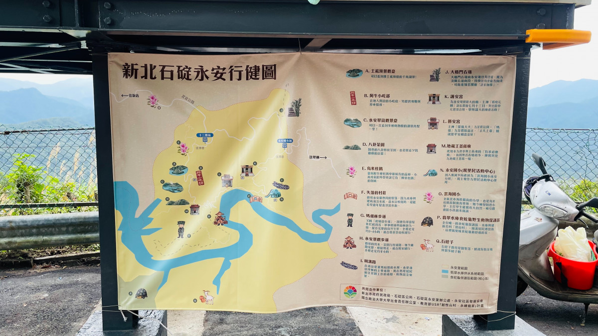 新北石碇永安行健圖