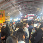 竹市新春市集12天湧入逾50萬人次。