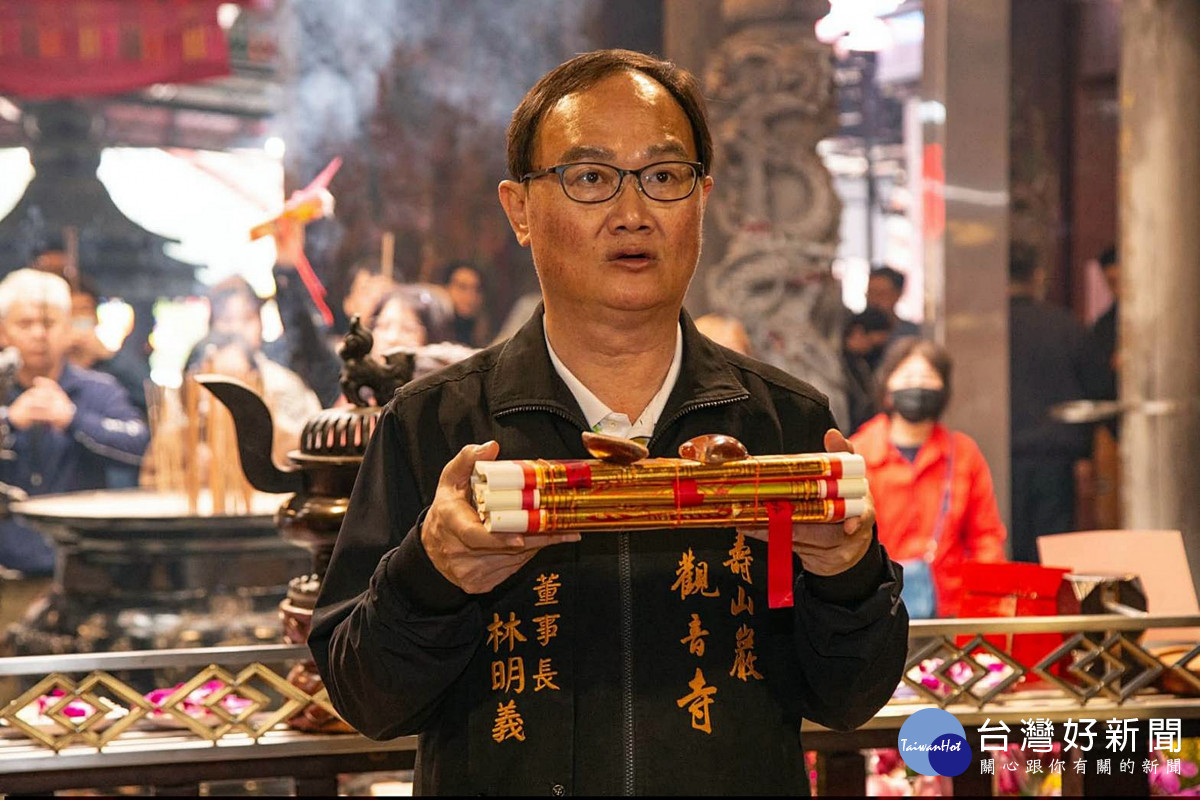 壽山巖觀音寺元宵活動熱鬧登場    猜燈謎、賞櫻花、乞平安龜歡喜慶元宵