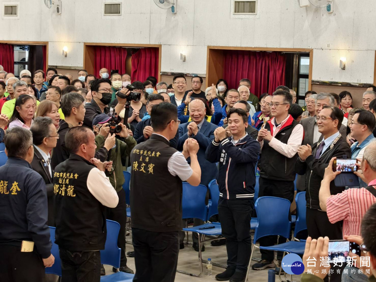 新年新願，林世賢力推彰化市第三次都計通盤檢討。圖／記者鄧富珍攝