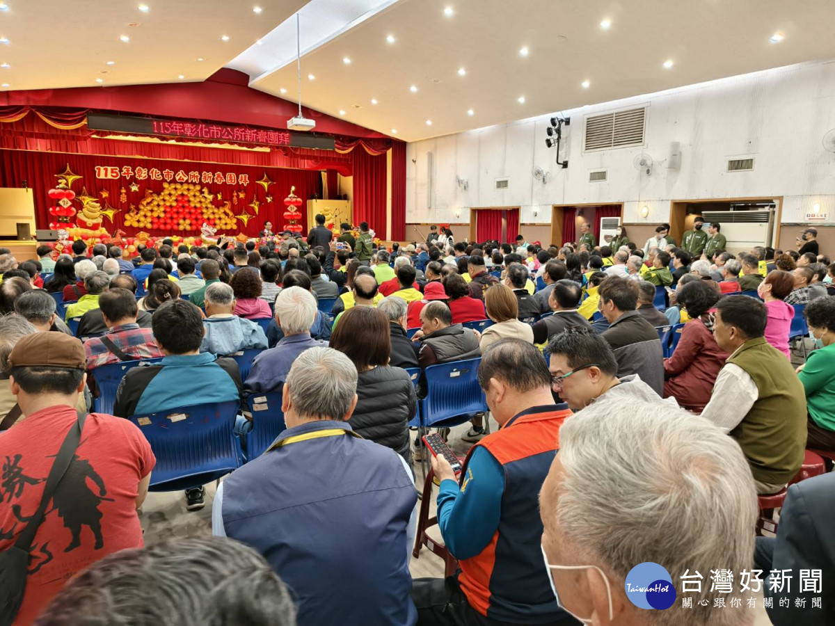 新年新願，林世賢力推彰化市第三次都計通盤檢討。圖／記者鄧富珍攝