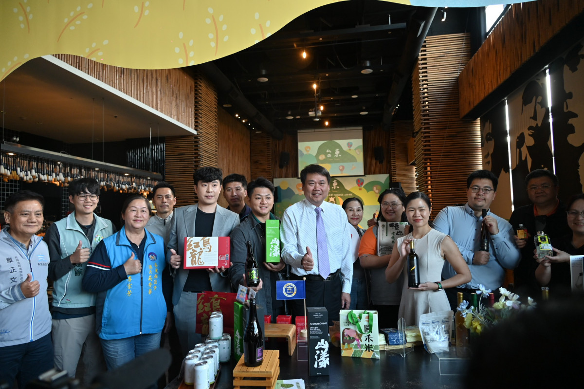 從山海延伸國際舞台　台東縣府攜8家業者　登上東京國際食品展