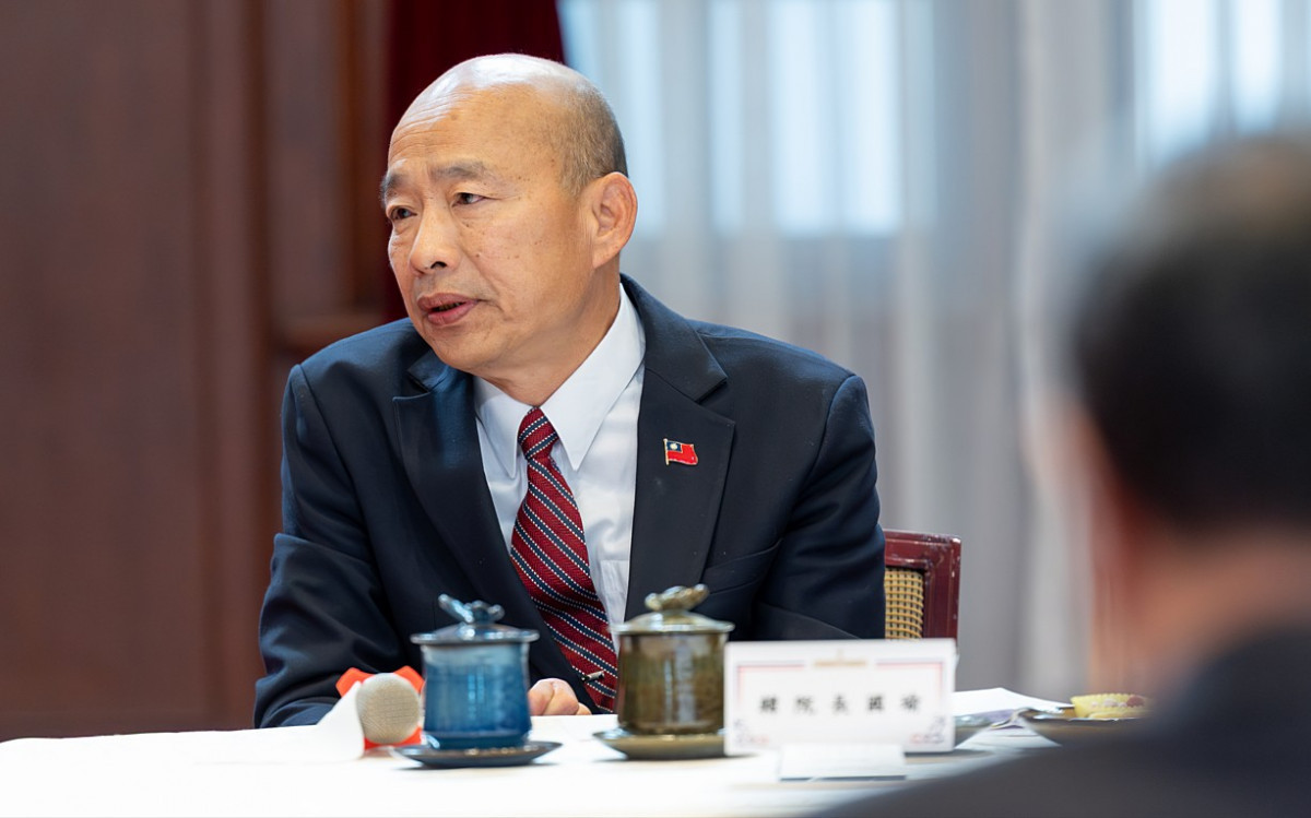 國民黨開立院實務研討會　韓國瑜以清宮廷濕薄紙殺人論籲黨團應有危機意識