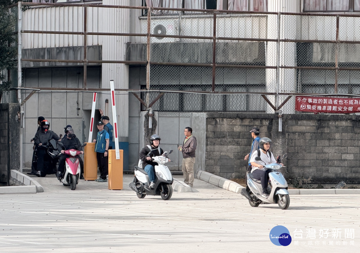 元智大學機車停車場2月26日正式啟用