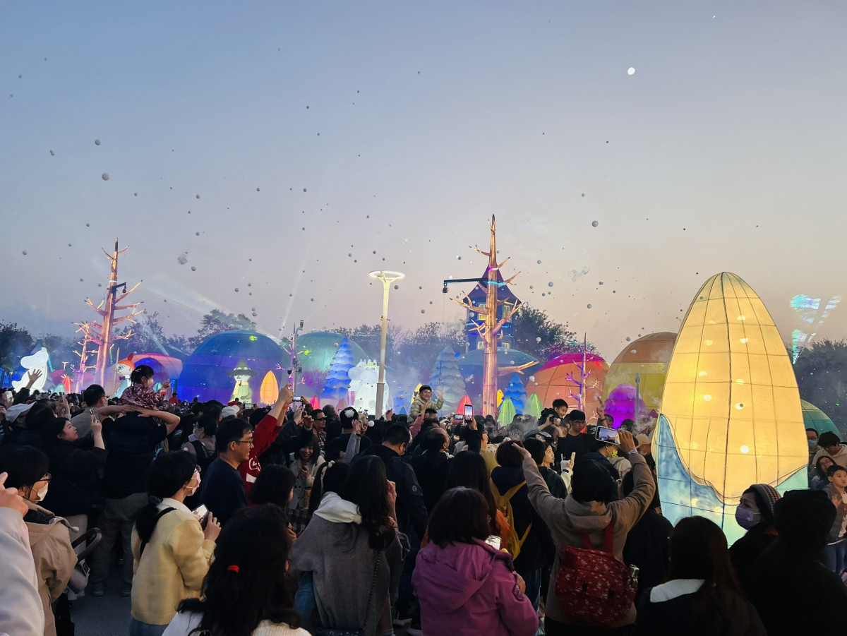中台灣燈會主燈秀帶給大小朋友歡樂