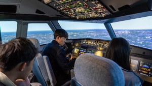 航發會與朝陽科大合辦航空體驗營。林重鎣