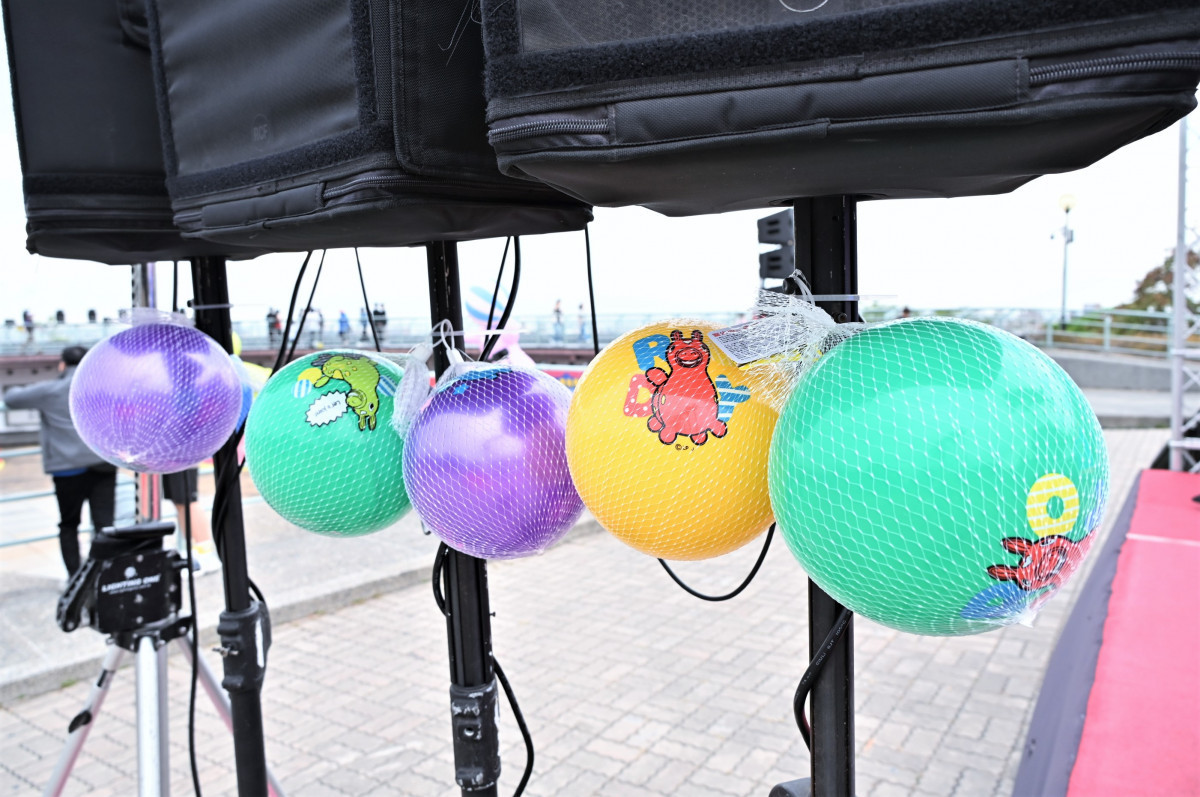 月影燈季猜燈謎-彈力球。圖/彰化縣政府提供