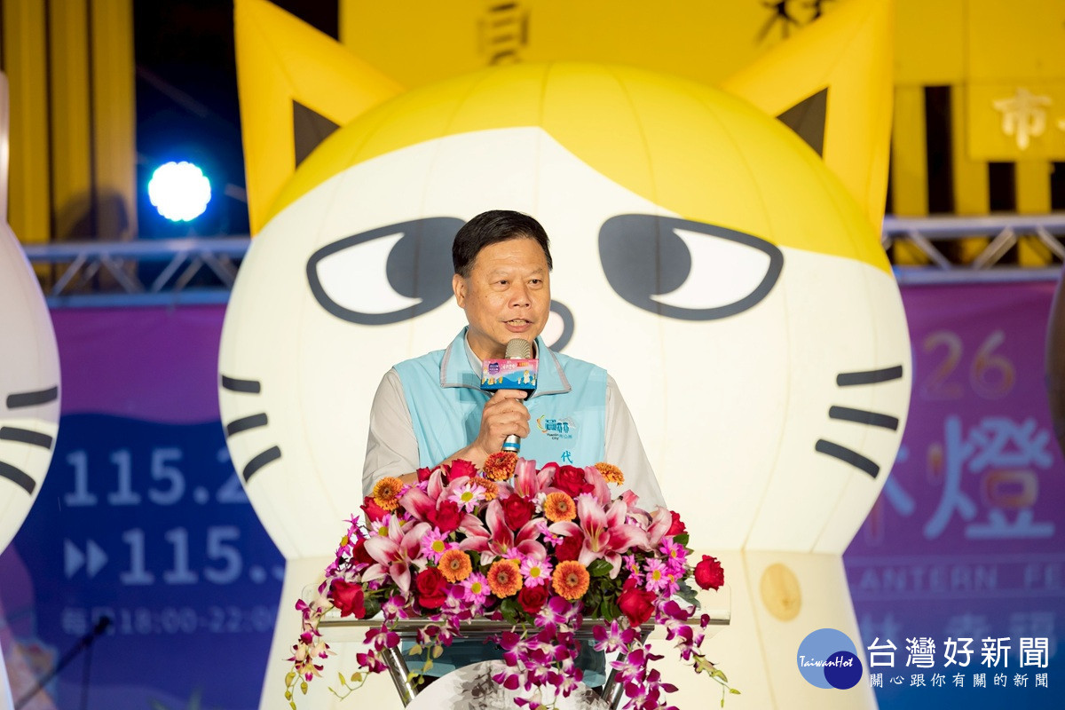 2026員林燈會暨元宵晚會   由「KMF極限火舞團」以震撼火舞開場