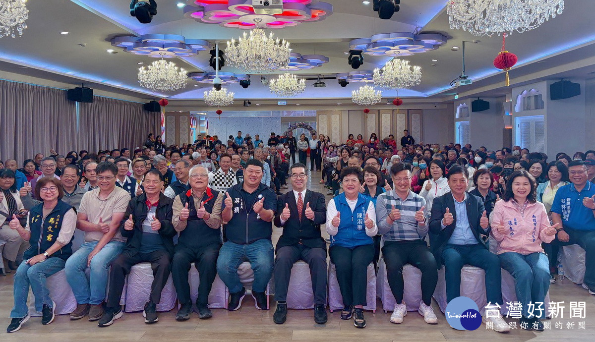 國民黨南投縣黨部新春團拜　盼年底選舉開紅盤