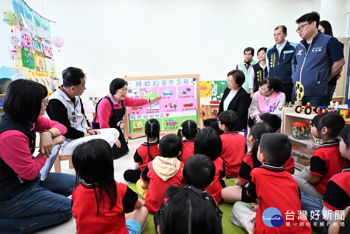 彰縣加碼1億540萬元續推「生生有鮮乳」，擴及私校幼園守護學童營養。圖／彰化縣政府提供