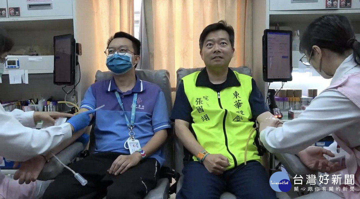 6小時內募到62袋血令人感動。(東華醫院提供)