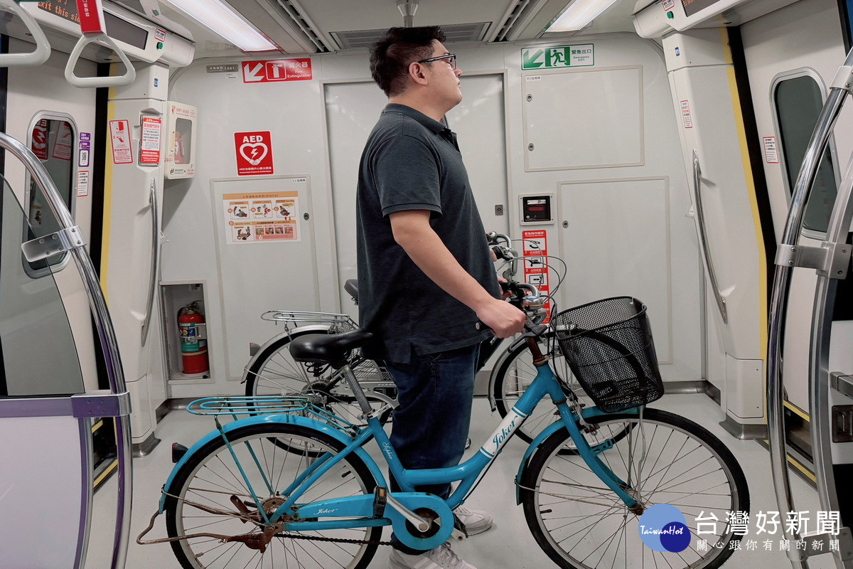 桃捷公司宣布機場捷運三站開放攜帶自行車進站搭乘，自行車族3/10起出國更方便。