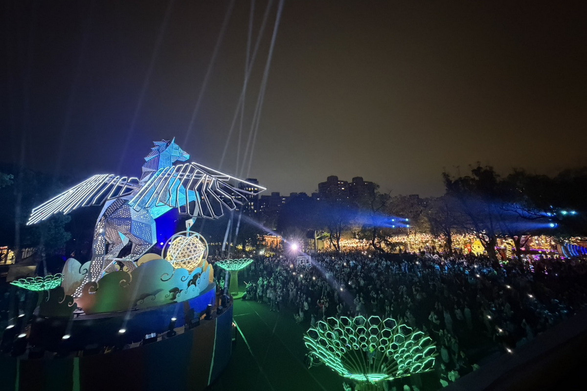 「2026桃園燈會」2月25日盛大開幕,引爆228連假熱潮,開幕5天破65萬人次。<br />