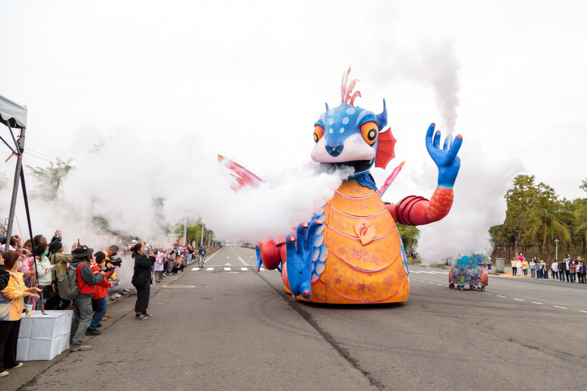 2026台灣燈會踩街在今晚開燈前熱鬧登場/嘉義縣府提供